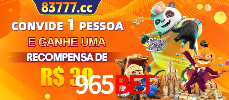 Banner institucional da 965bet sobre parceria de marcas e criação de uma marca de excelência, apresentando os mascotes de jogos populares como o Fortune Tiger.
